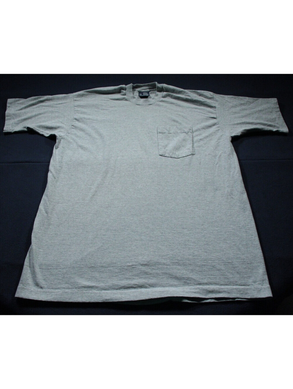Vintage Honors T-Shirt Gray Pocket Shirt 90s XL
